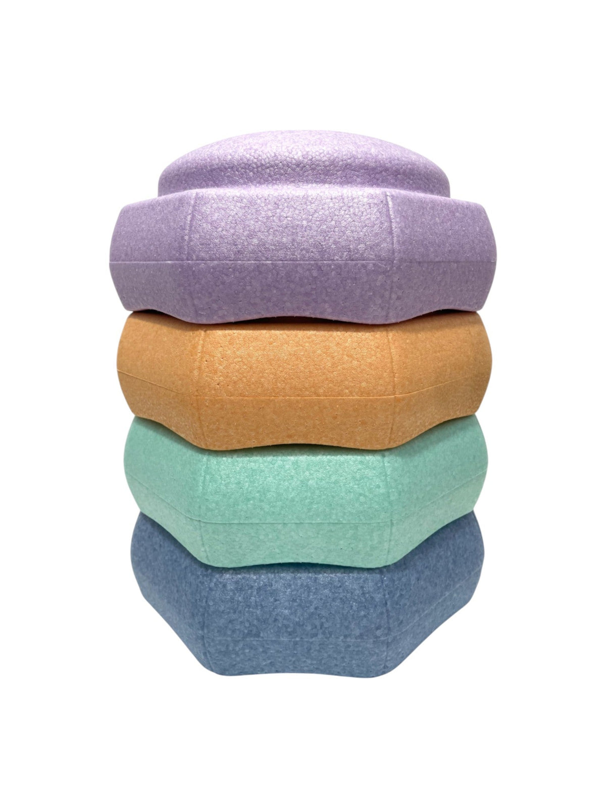 Pastel Rainbow EPP Stepping Stones – 4 or 6 Piece Set – product image 11