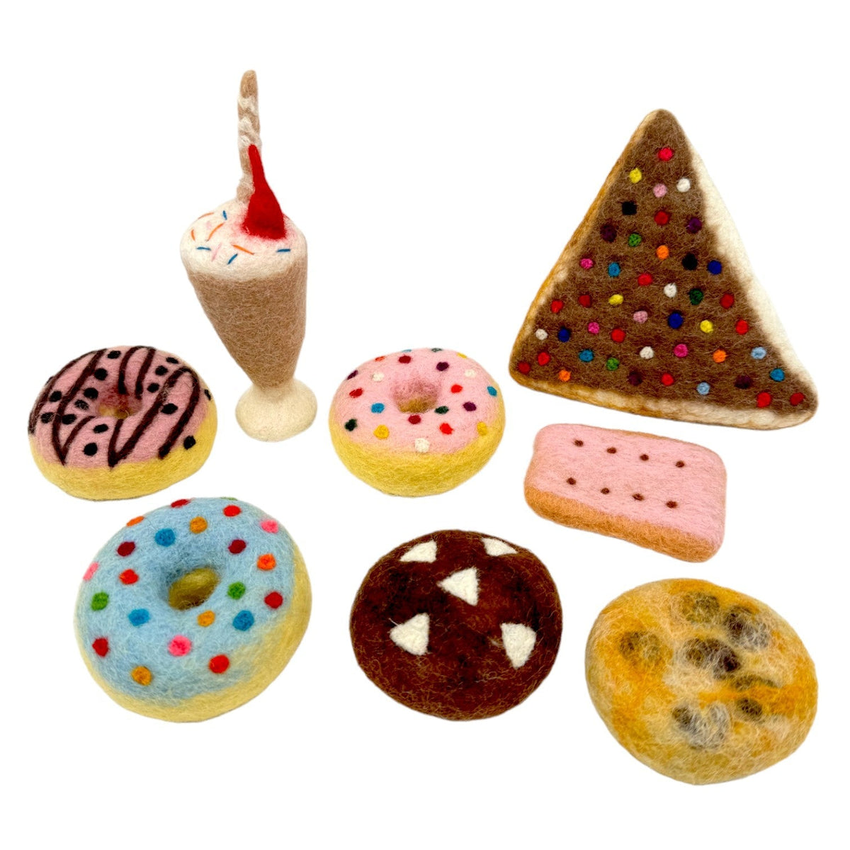 Handmade Wool Felt Play Food & Accessories – 14 Styles – product image 2