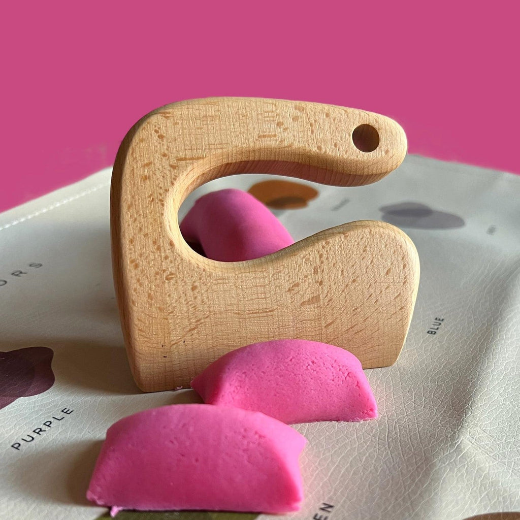 **Pre-order (Ships in 2-3 Weeks)**Mini Wooden Cutter/Knife/Kitchen Helper for Kids |  | The Baby Penguin