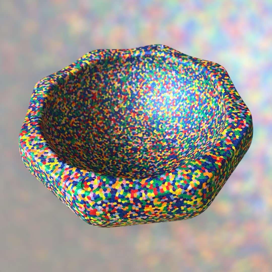Rainbow Confetti EPP Stepping Stone – Single – additional product view