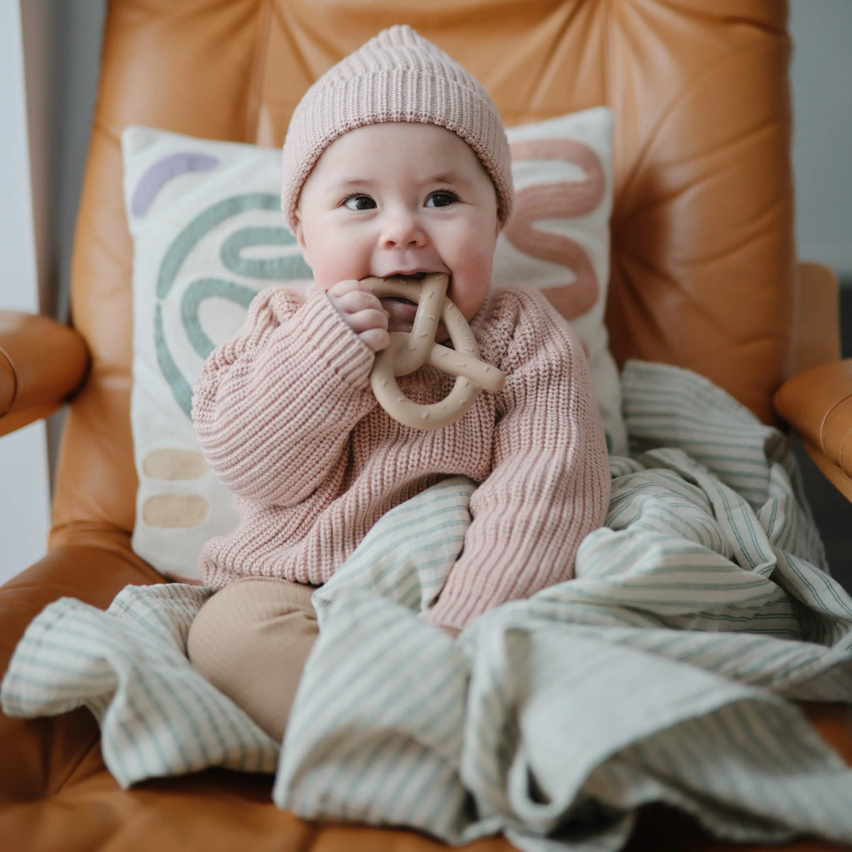Pretzel Teether | teether | The Baby Penguin