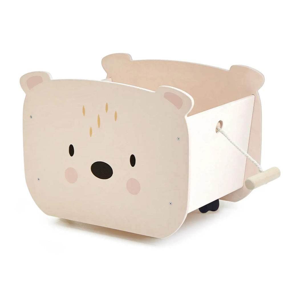  Pull Along Bear Cart Tender Leaf 