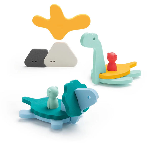 Puzzle Friends Dino World – Floating Dinosaur Bath Puzzle - The Baby Penguin