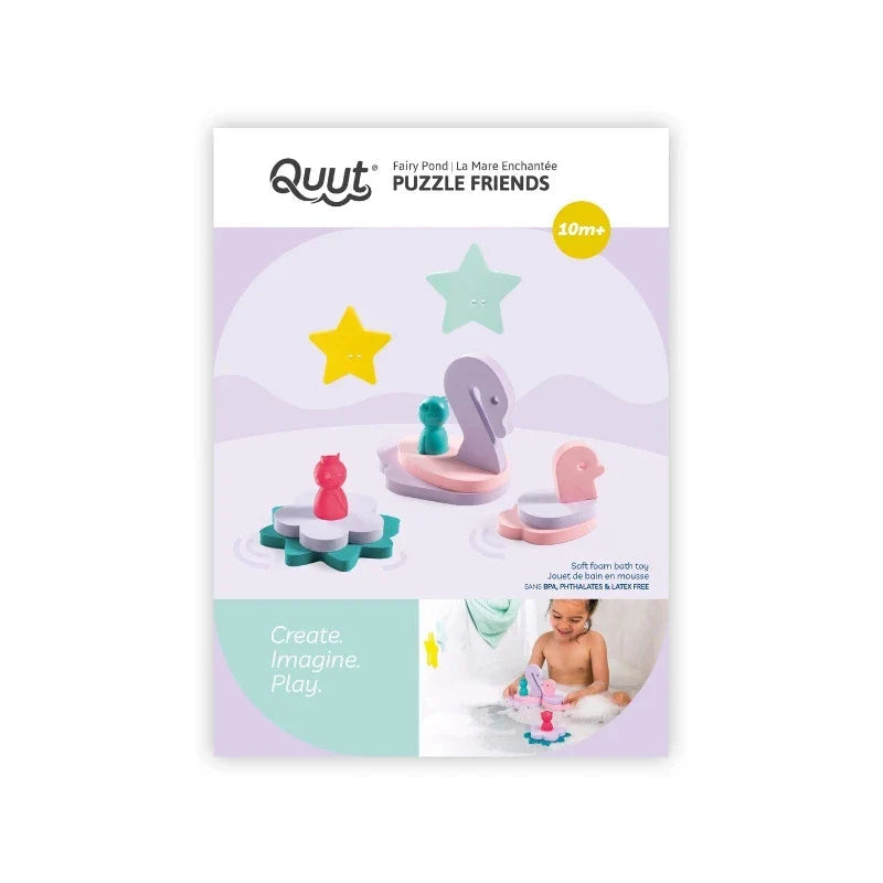 Puzzle Friends Fairy Pond – Floating Bath Toy for Toddlers - The Baby Penguin
