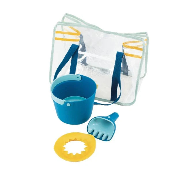 Quut Beach Set – Bucki, Raki & Magic Sand Shaper for Kids - The Baby Penguin