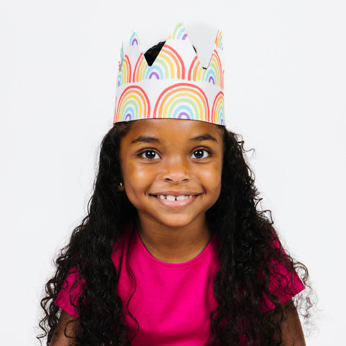 Rainbow Crown for Dress Up: "It will brighten your day!" - The Baby Penguin