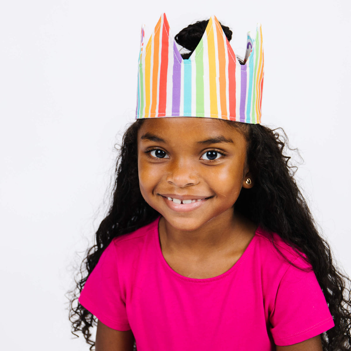 Rainbow Crown for Dress Up: "It will brighten your day!" - The Baby Penguin