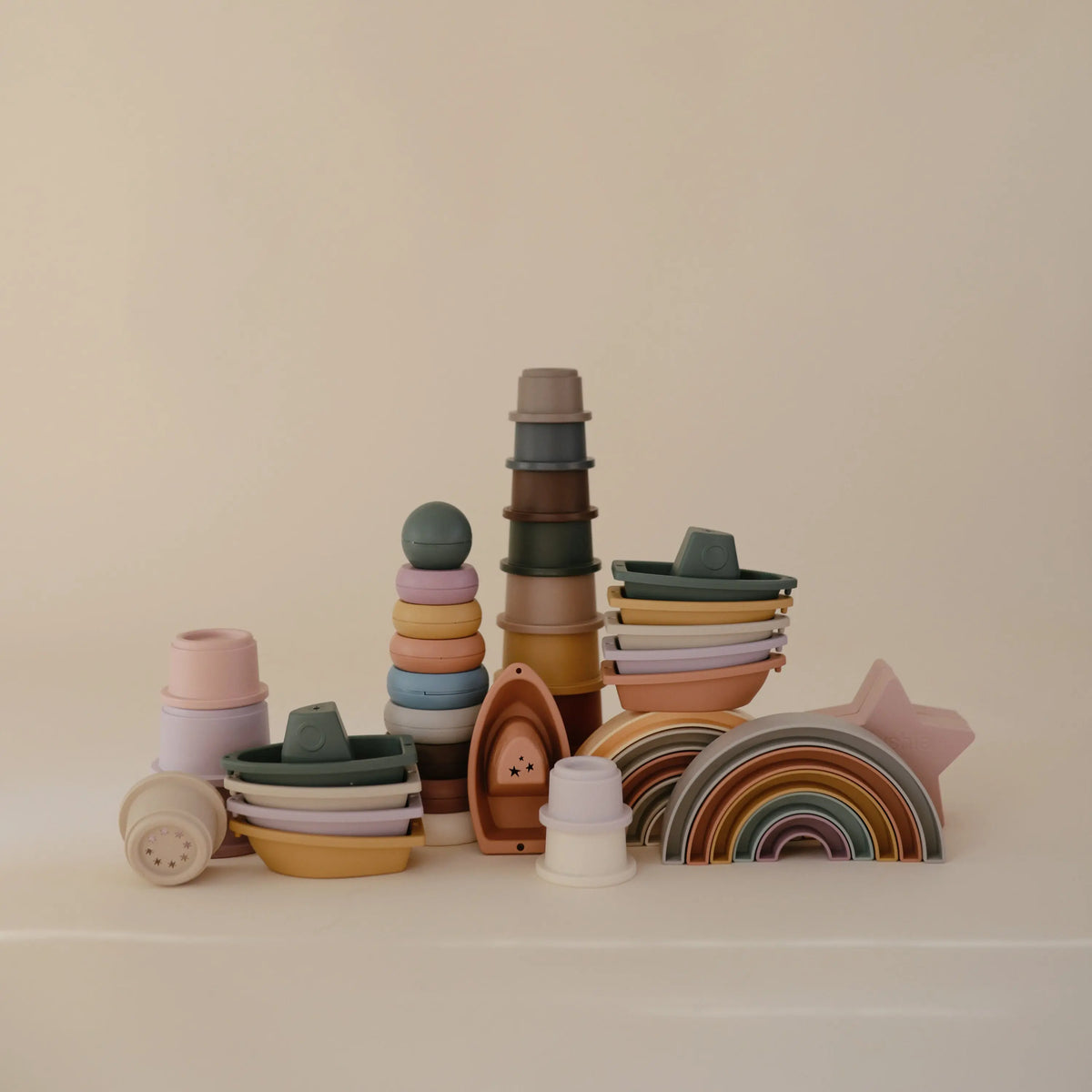 Rainbow Stacker Toy | toys | The Baby Penguin