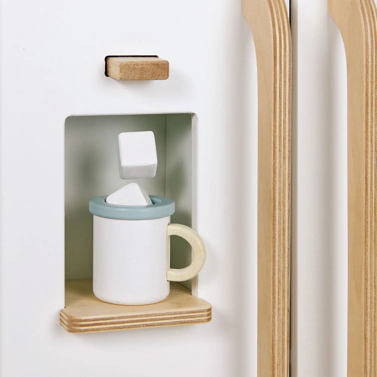 Tender Leaf Wooden Play Refrigerator with Ice Dispenser