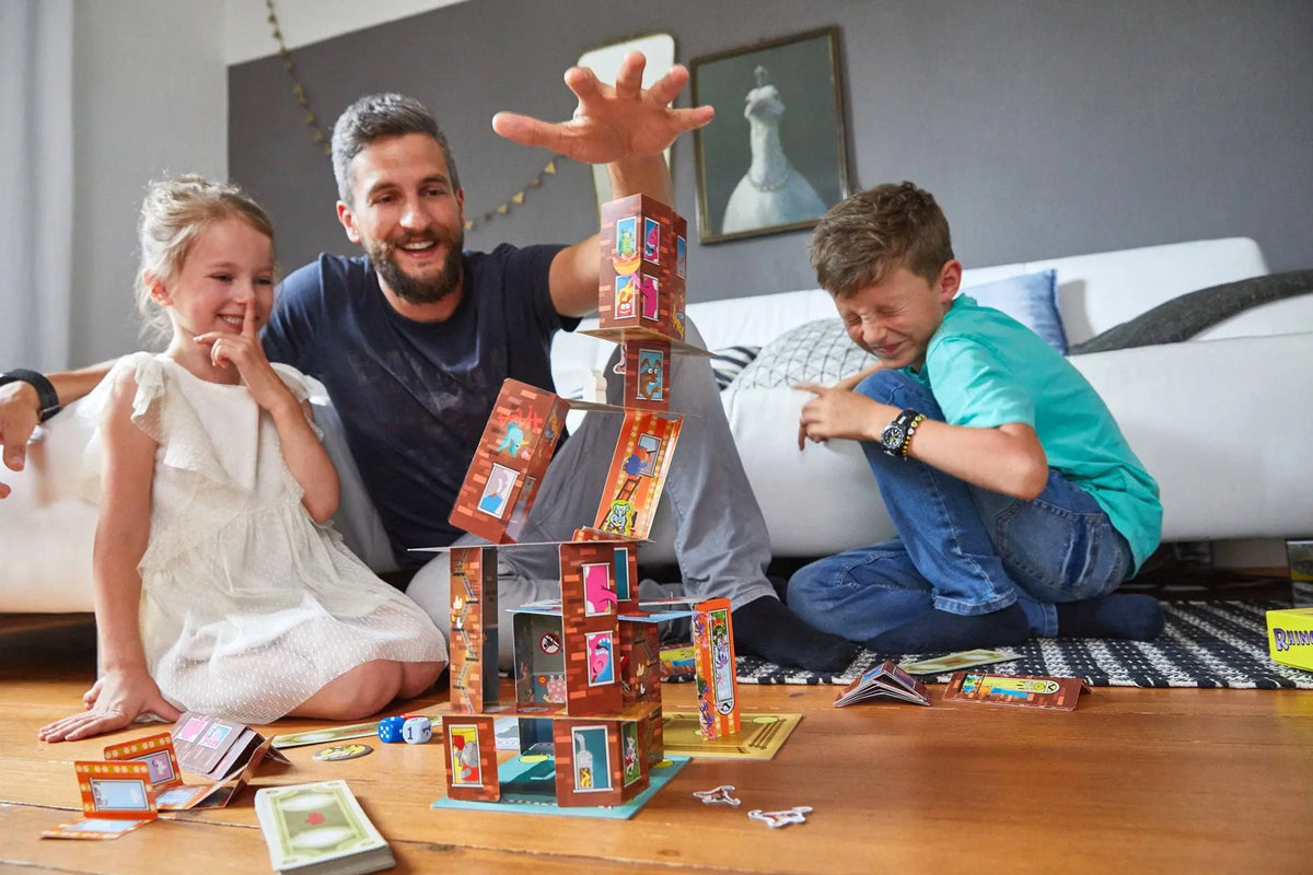 Rhino Hero - Super Battle Stacking Game | Family Games | The Baby Penguin