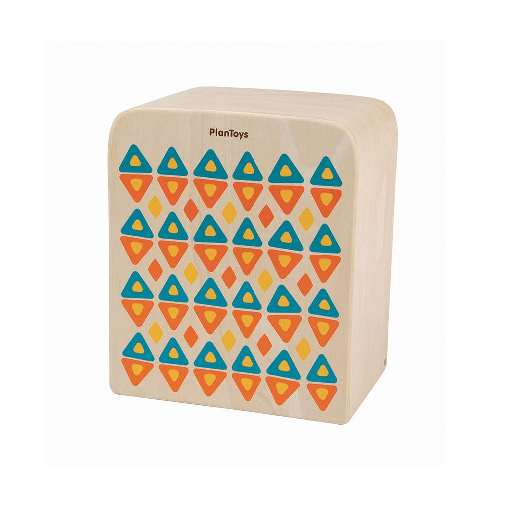 PlanToys Rhythm Box II Wooden Cajon Drum
