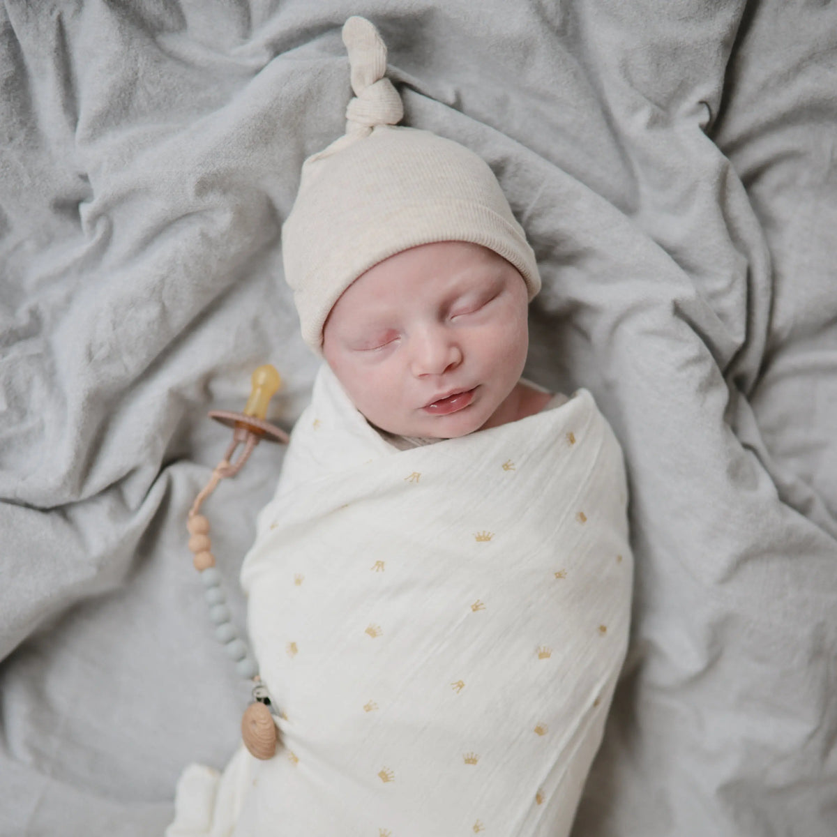 Ribbed Baby Beanie | Baby Clothes | The Baby Penguin