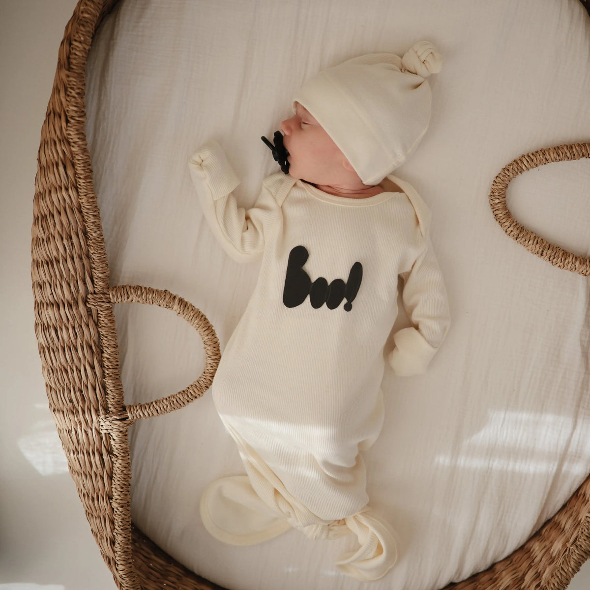 Ribbed Baby Beanie | Baby Clothes | The Baby Penguin