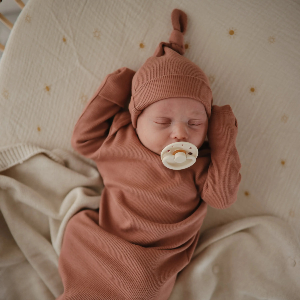 Ribbed Baby Beanie | Baby Clothes | The Baby Penguin