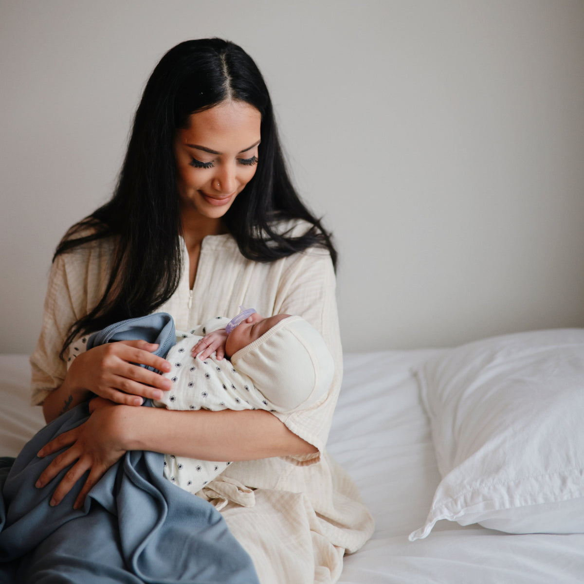 Ribbed Baby Blanket - The Baby Penguin