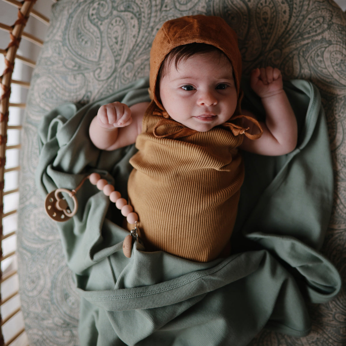 Ribbed Baby Blanket - The Baby Penguin