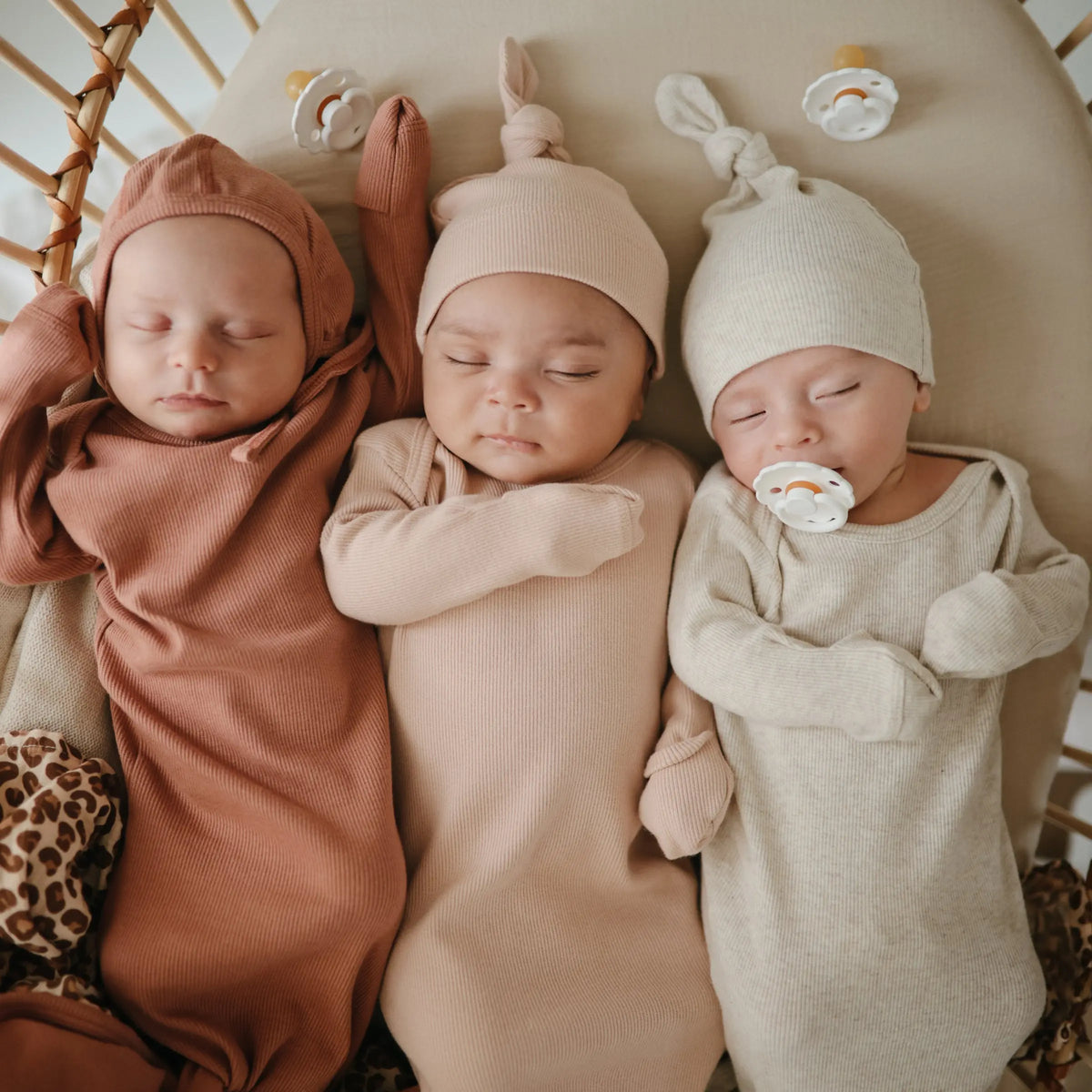 Ribbed Baby Bonnet | Baby Clothes | The Baby Penguin