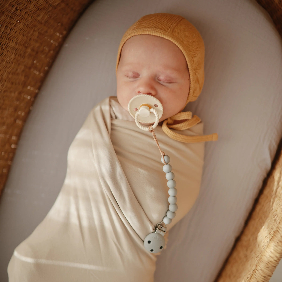 Ribbed Baby Bonnet | Baby Clothes | The Baby Penguin