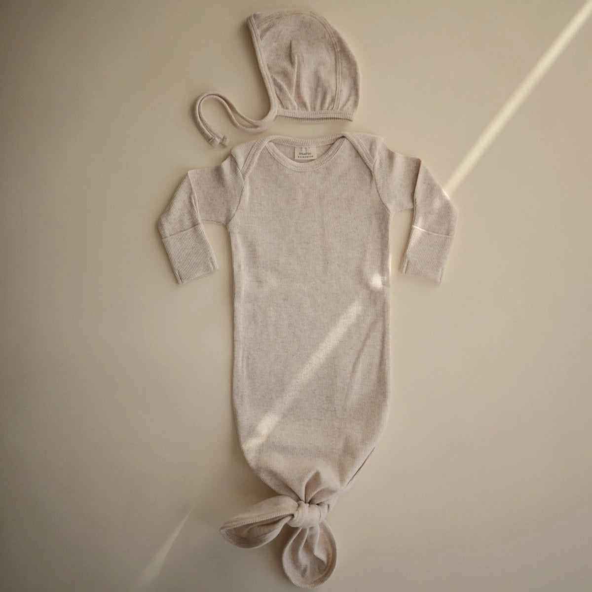 Ribbed Baby Bonnet | Baby Clothes | The Baby Penguin