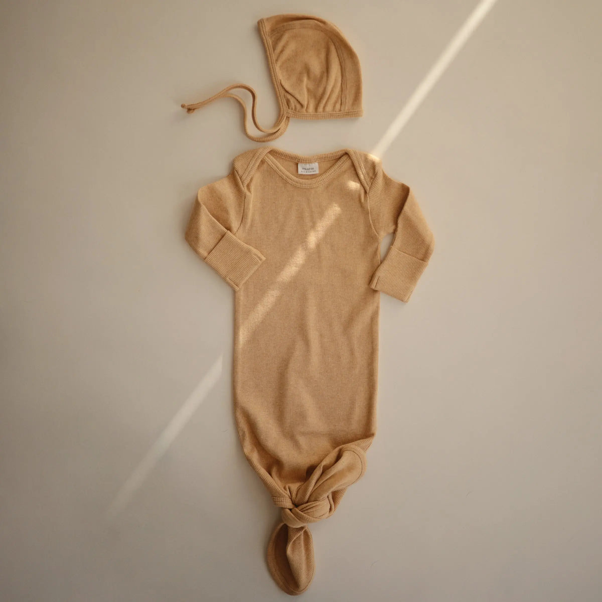 Ribbed Baby Bonnet | Baby Clothes | The Baby Penguin