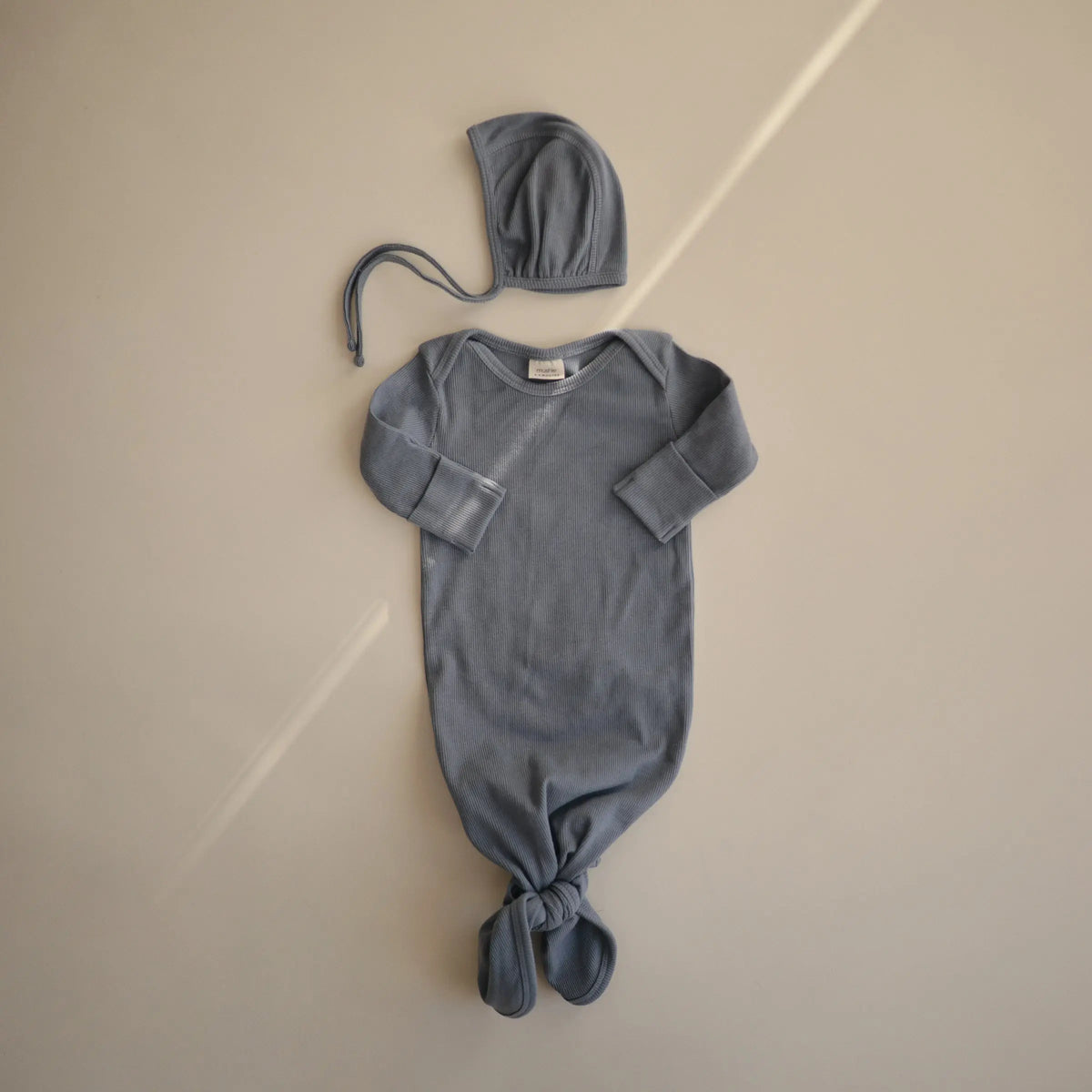 Ribbed Baby Bonnet | Baby Clothes | The Baby Penguin