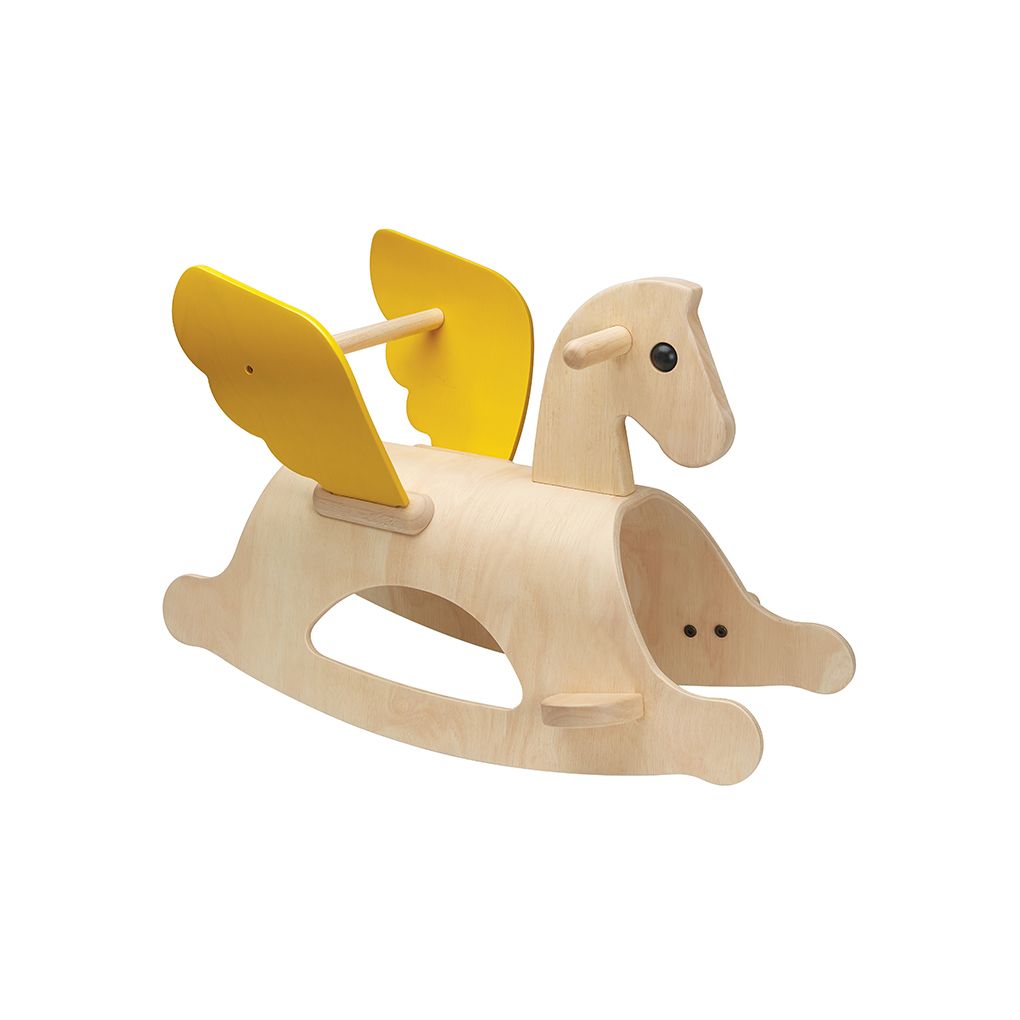Rocking Pegasus - Top Sustainable Toy - PlanToys USA - The Baby Penguin