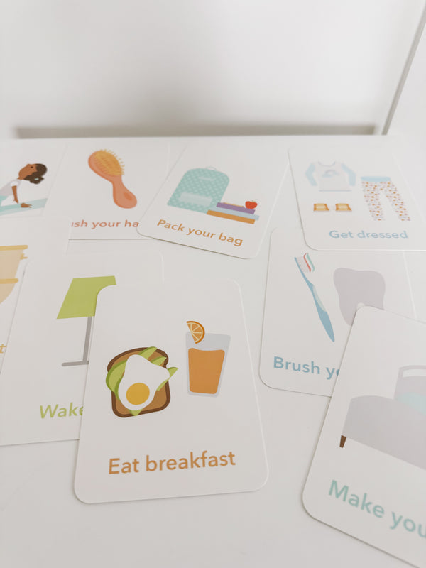 Routines Flashcards Bundle - The Baby Penguin