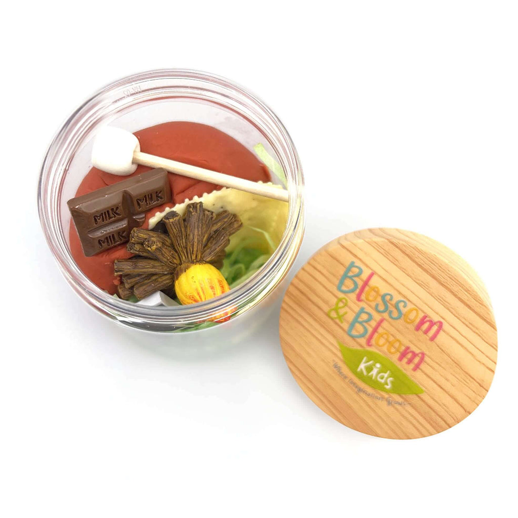 S'mores fun, Playdough Jar - The Baby Penguin