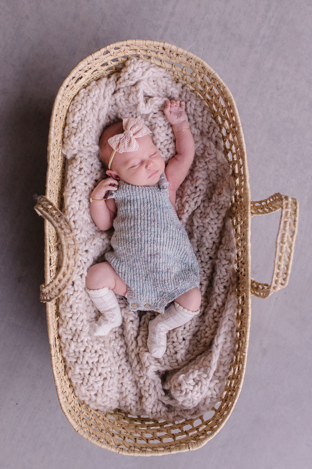 Sage Knee High: Pastel - The Baby Penguin
