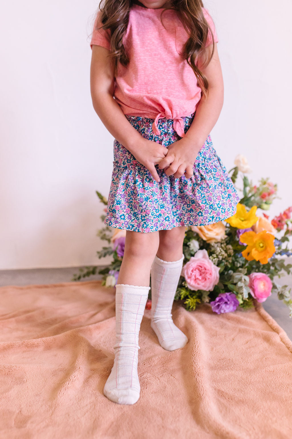 Sage Knee High: Pastel - The Baby Penguin