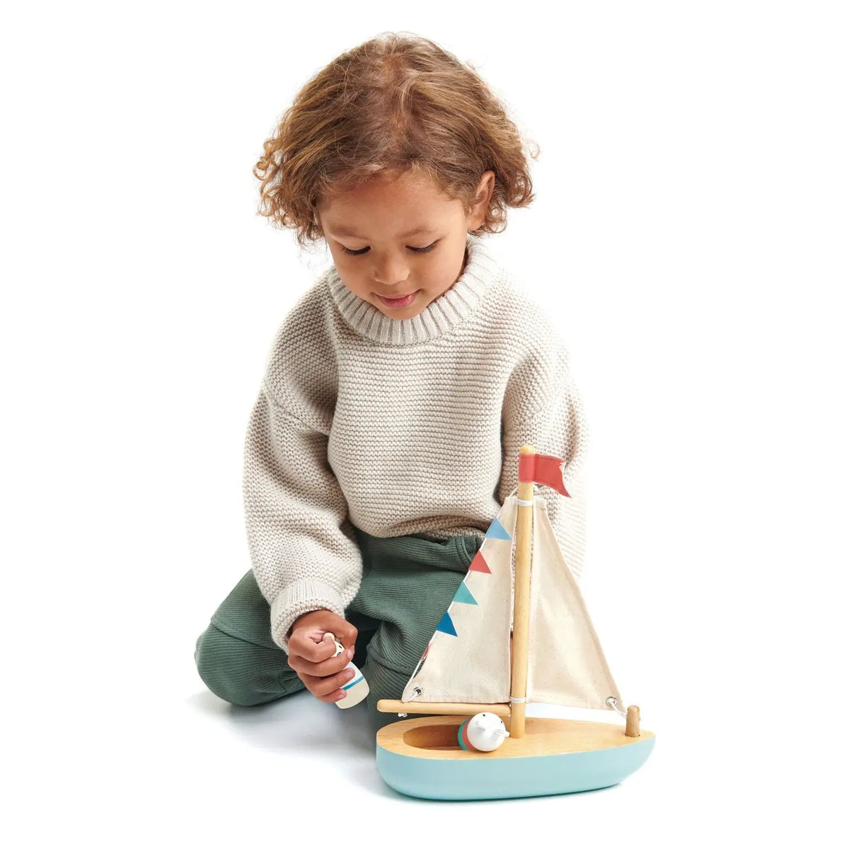 Tender Leaf Sailaway Wooden Toy Boat