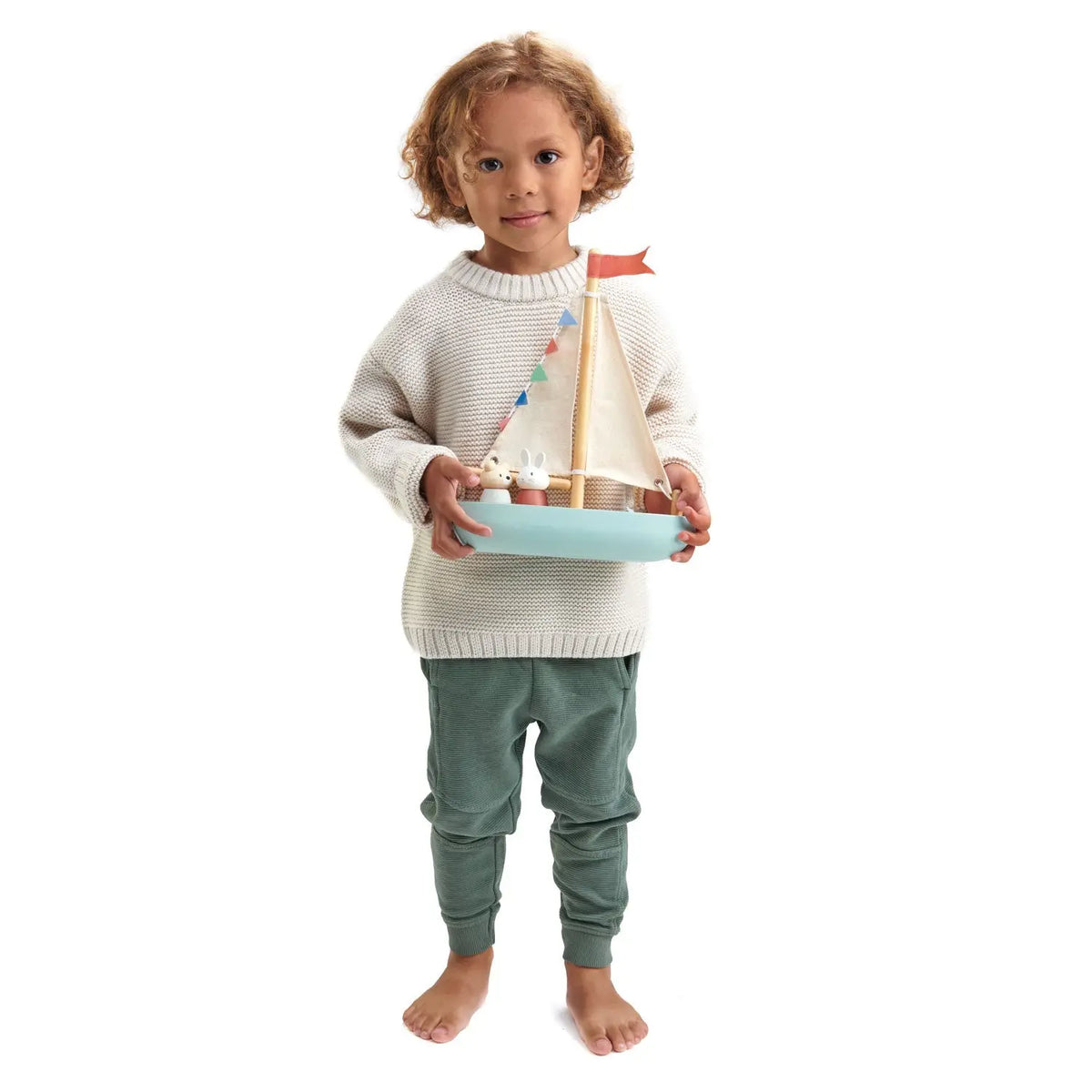 Tender Leaf Sailaway Wooden Toy Boat