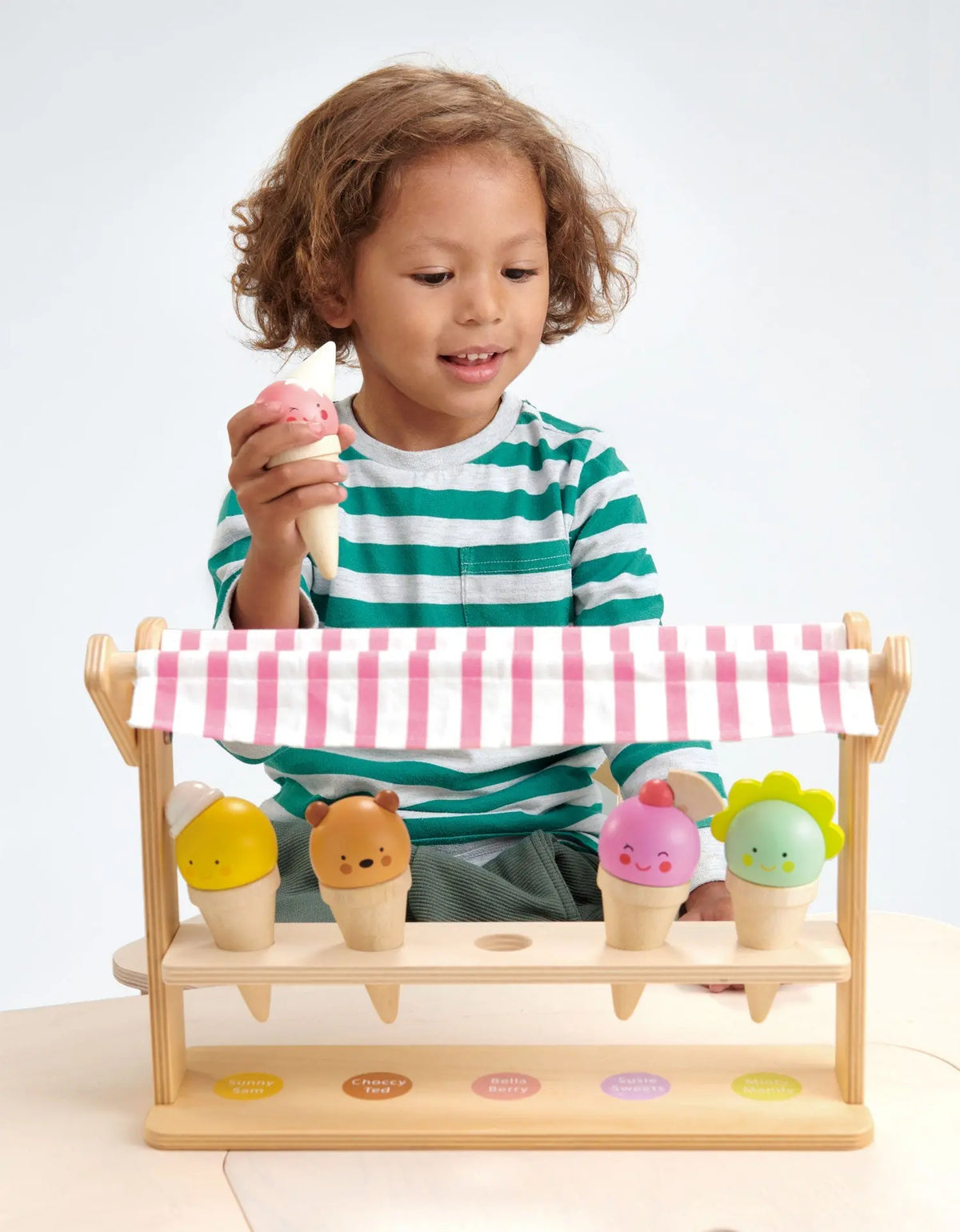 Tender Leaf Scoops and Smiles Wooden Ice Cream Shop