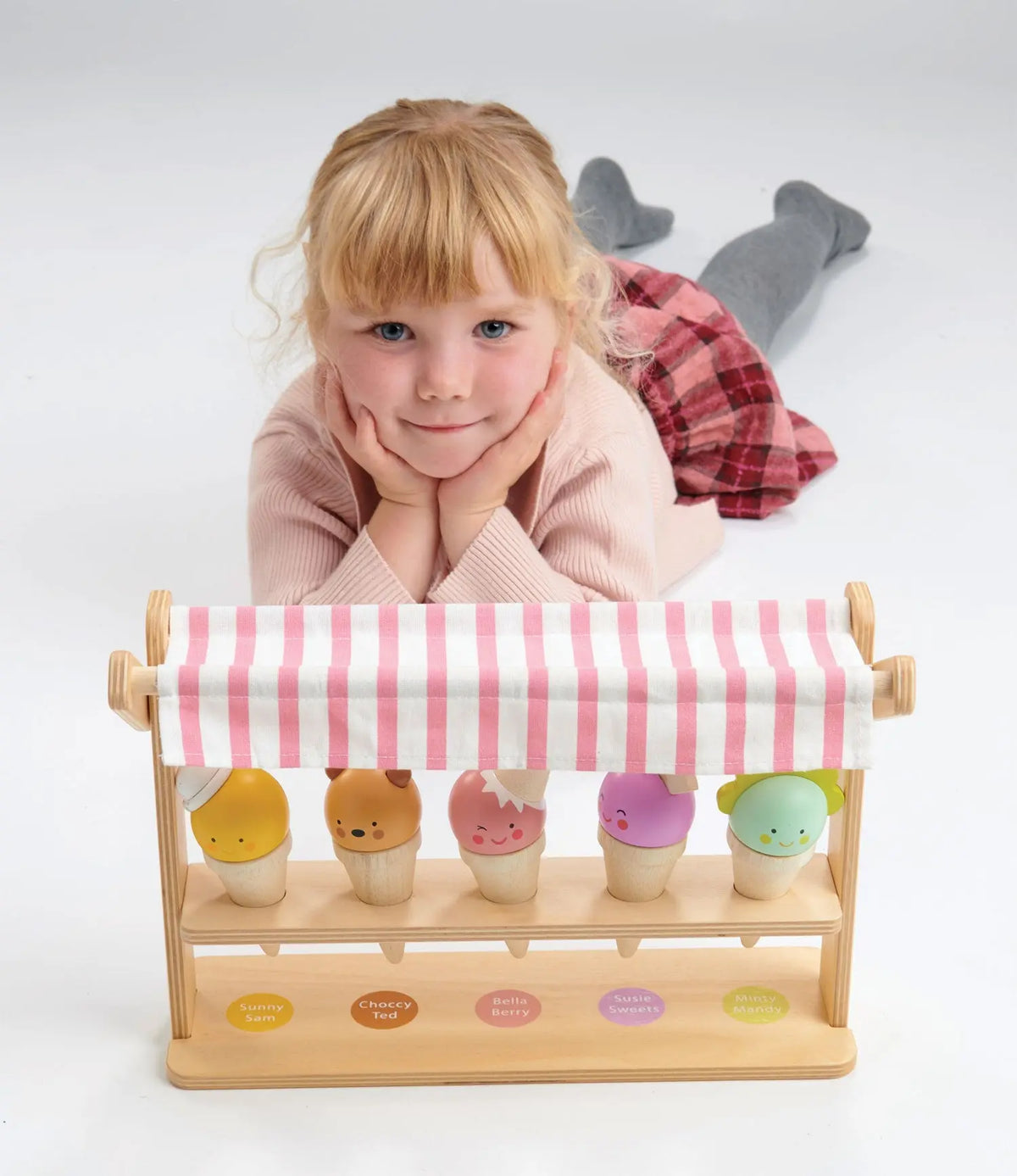 Tender Leaf Scoops and Smiles Wooden Ice Cream Shop