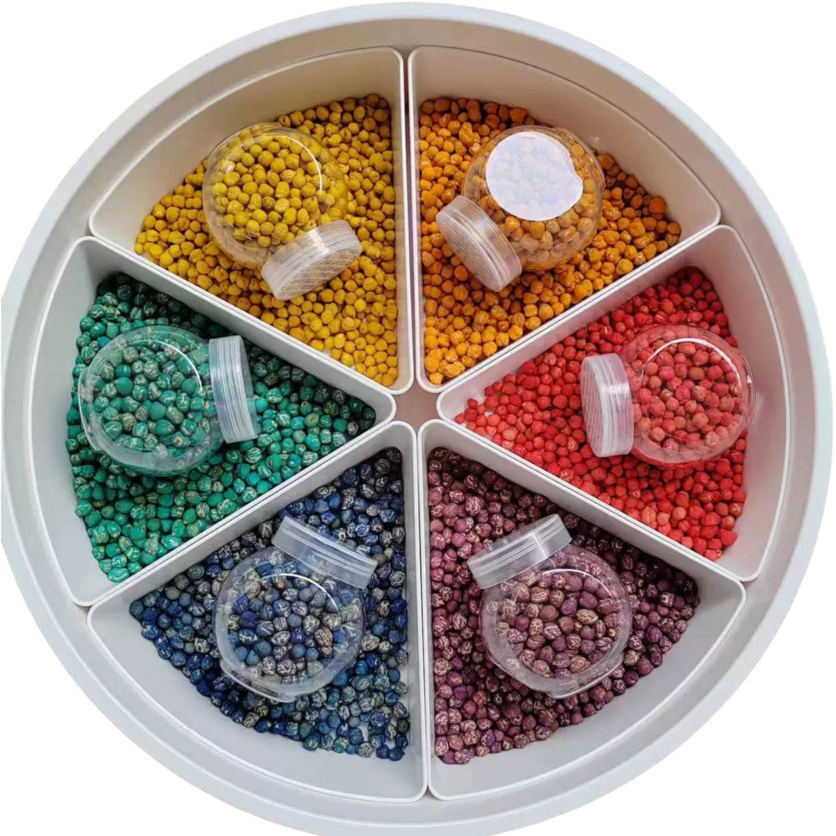 Sensory Play Tray with 6 Compartments & Lid – additional product photo 5