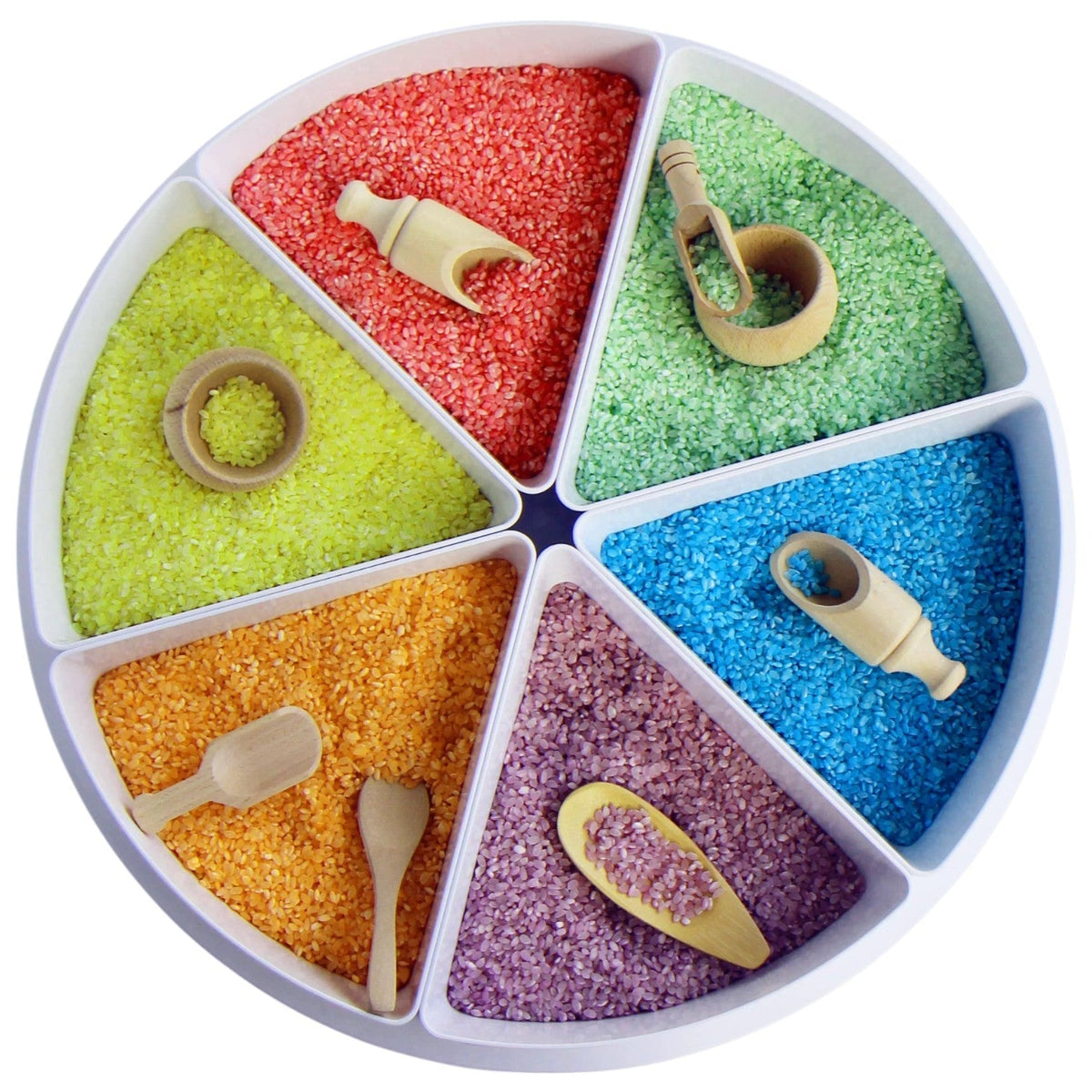 Sensory Play Tray with 6 Compartments & Lid – additional product photo 6