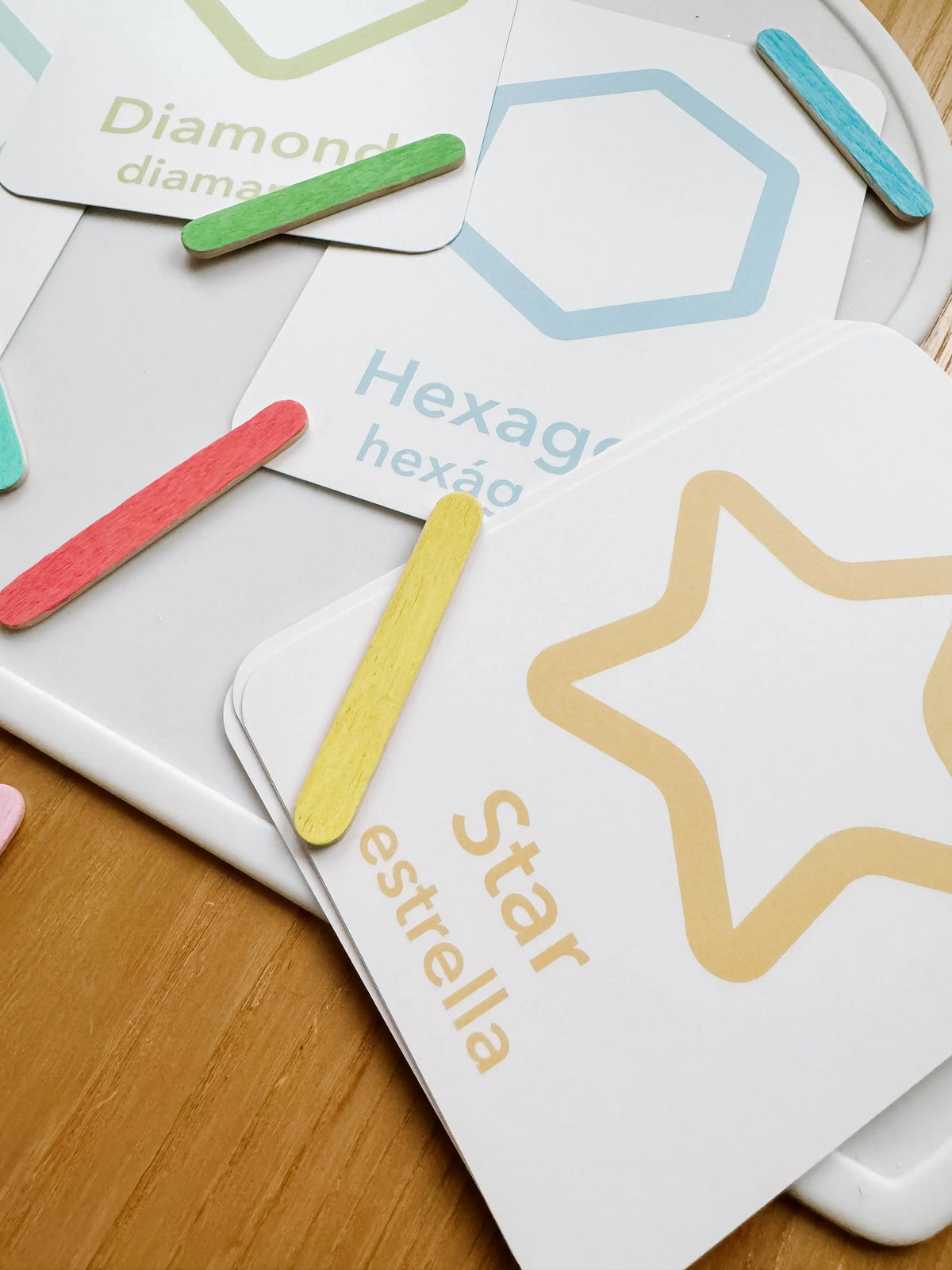 Shapes Flashcards | Educational Toys | The Baby Penguin