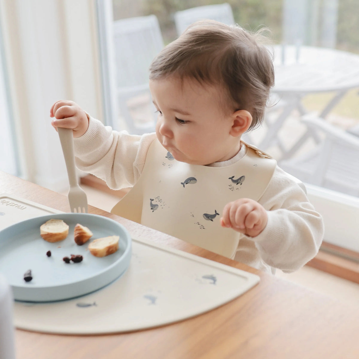 Silicone Baby Bib | Silicone Bib | The Baby Penguin