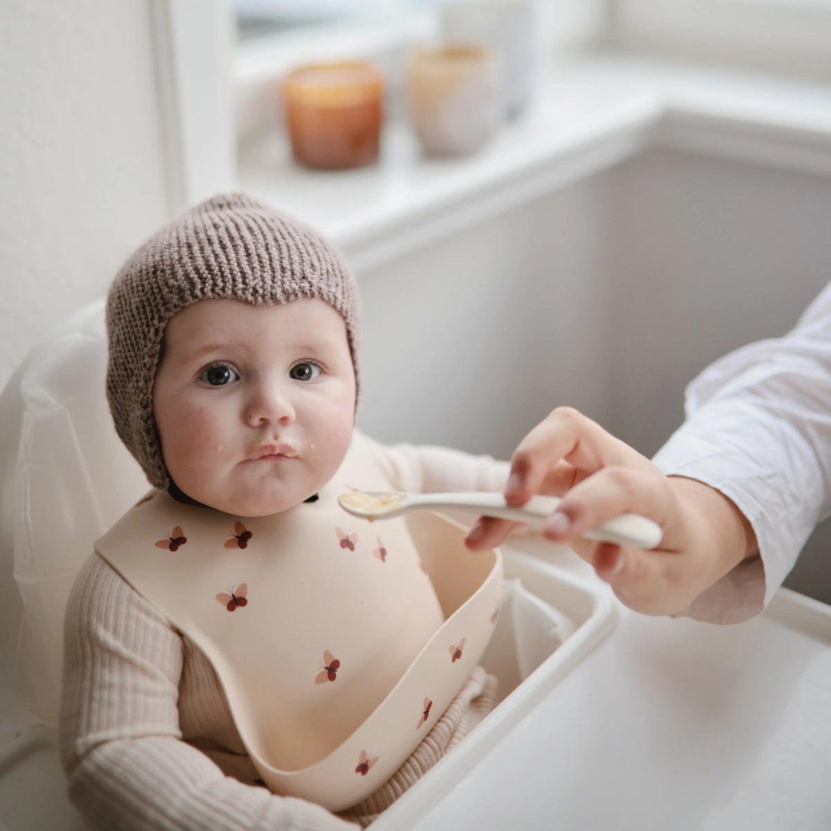 Silicone Feeding Spoons | silicone tableware | The Baby Penguin