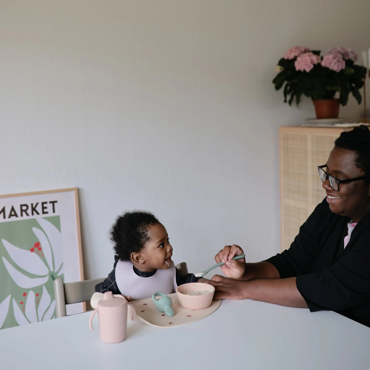 Silicone Feeding Spoons | silicone tableware | The Baby Penguin