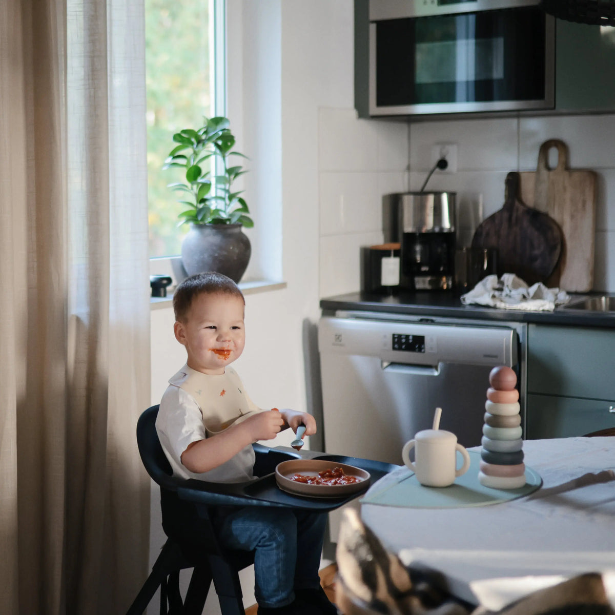 Silicone Feeding Spoons | silicone tableware | The Baby Penguin