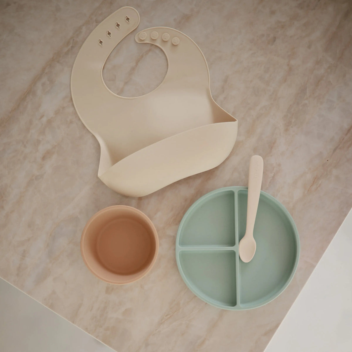 Silicone Feeding Spoons | silicone tableware | The Baby Penguin