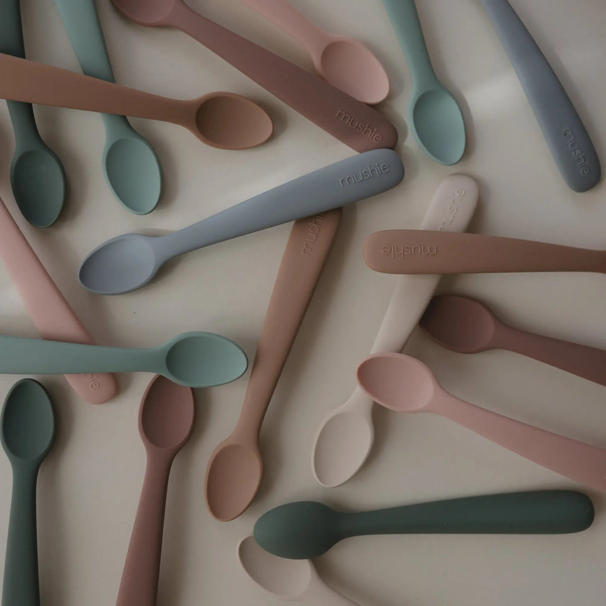 Silicone Feeding Spoons | silicone tableware | The Baby Penguin