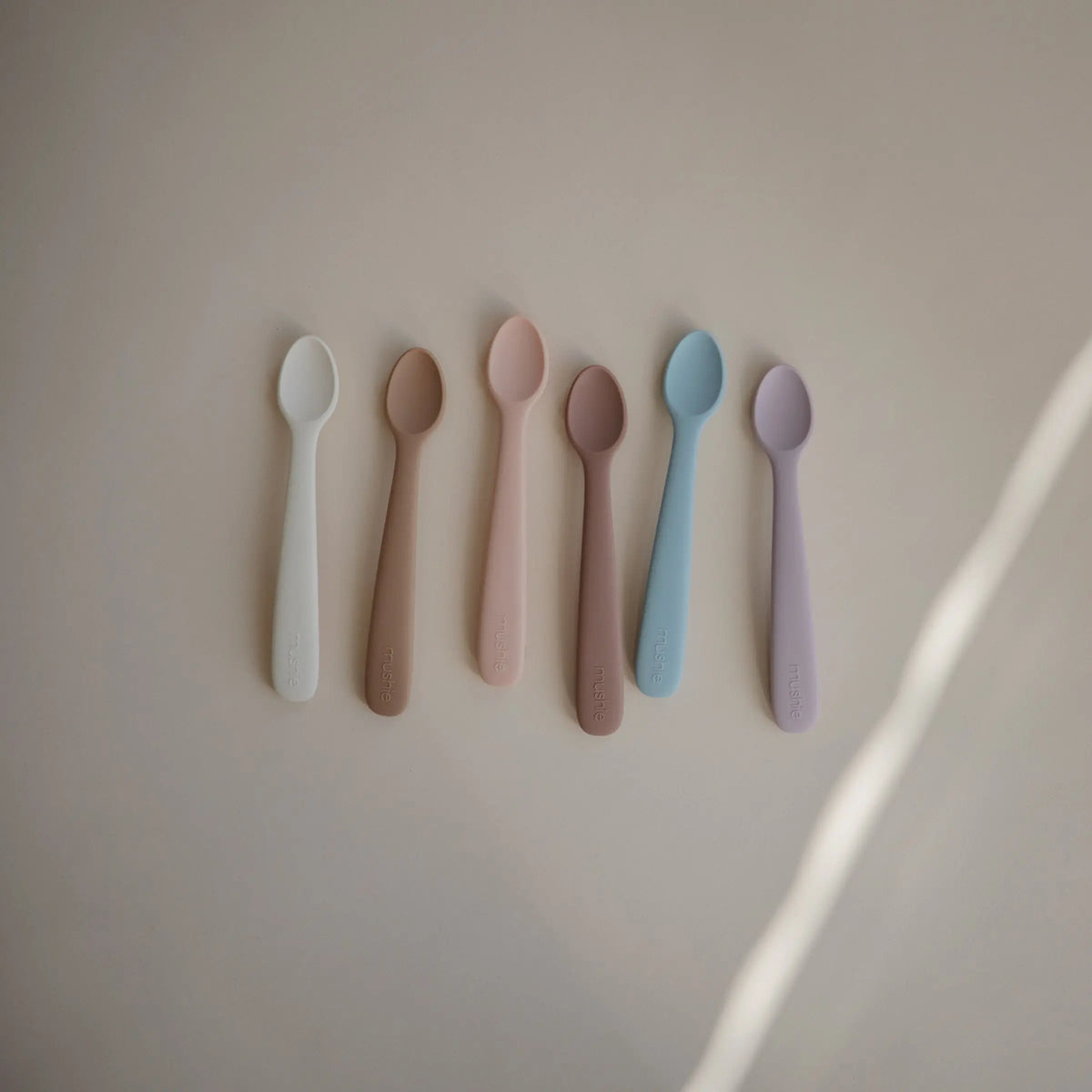 Silicone Feeding Spoons | silicone tableware | The Baby Penguin