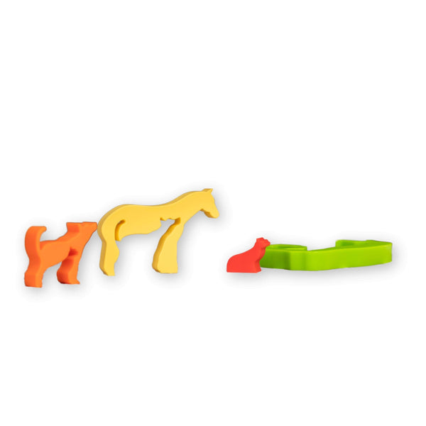 Silicone Nesting Animal Puzzle - The Baby Penguin