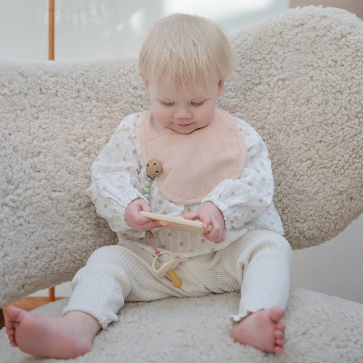 Silicone Pacifier Clip | Eva | Pacifier Clip | The Baby Penguin