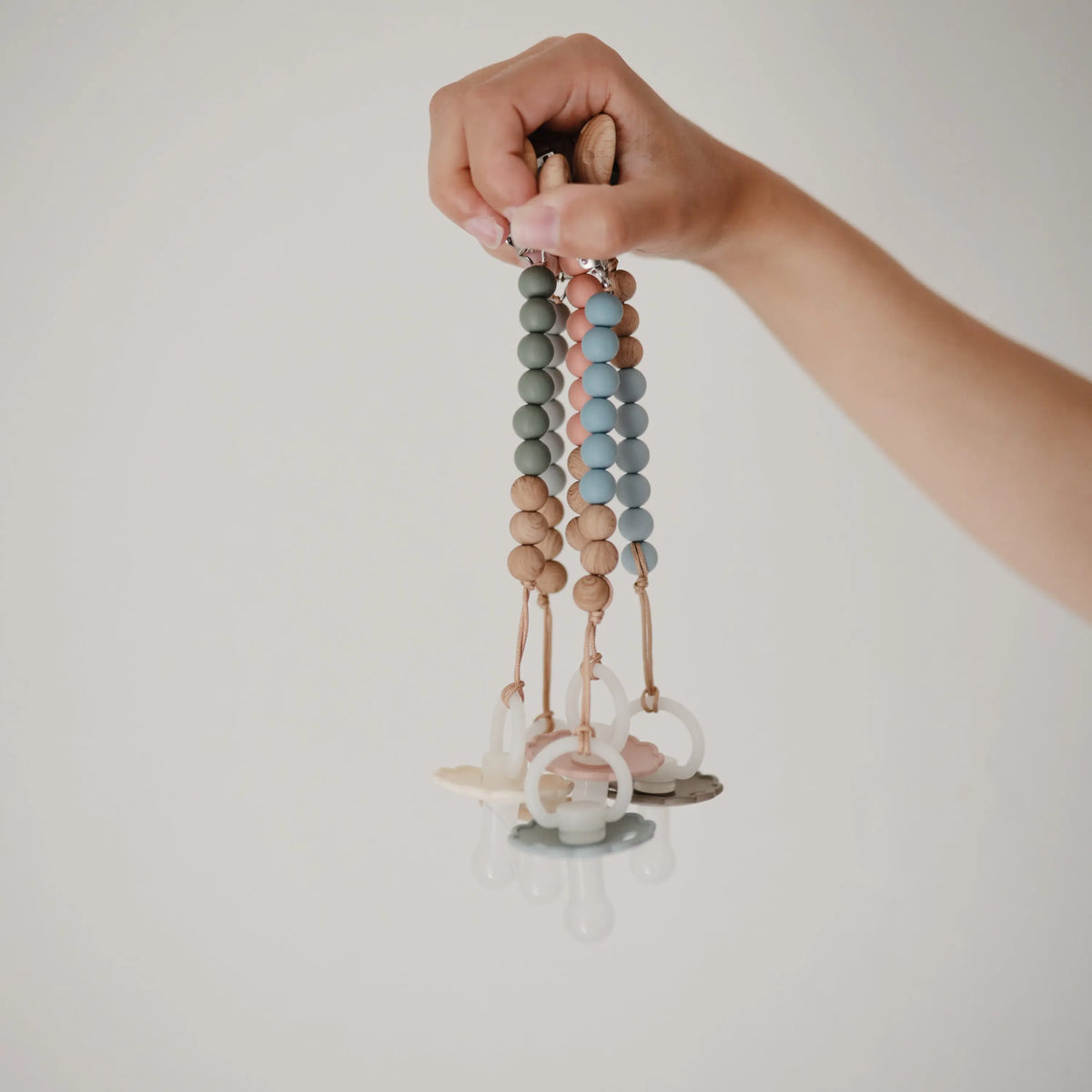 Silicone Pacifier Clip | Eva | Pacifier Clip | The Baby Penguin