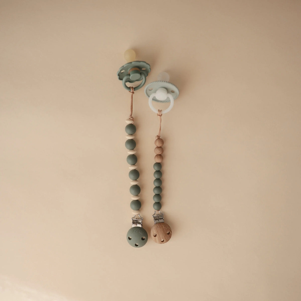 Silicone Pacifier Clip | Eva | Pacifier Clip | The Baby Penguin