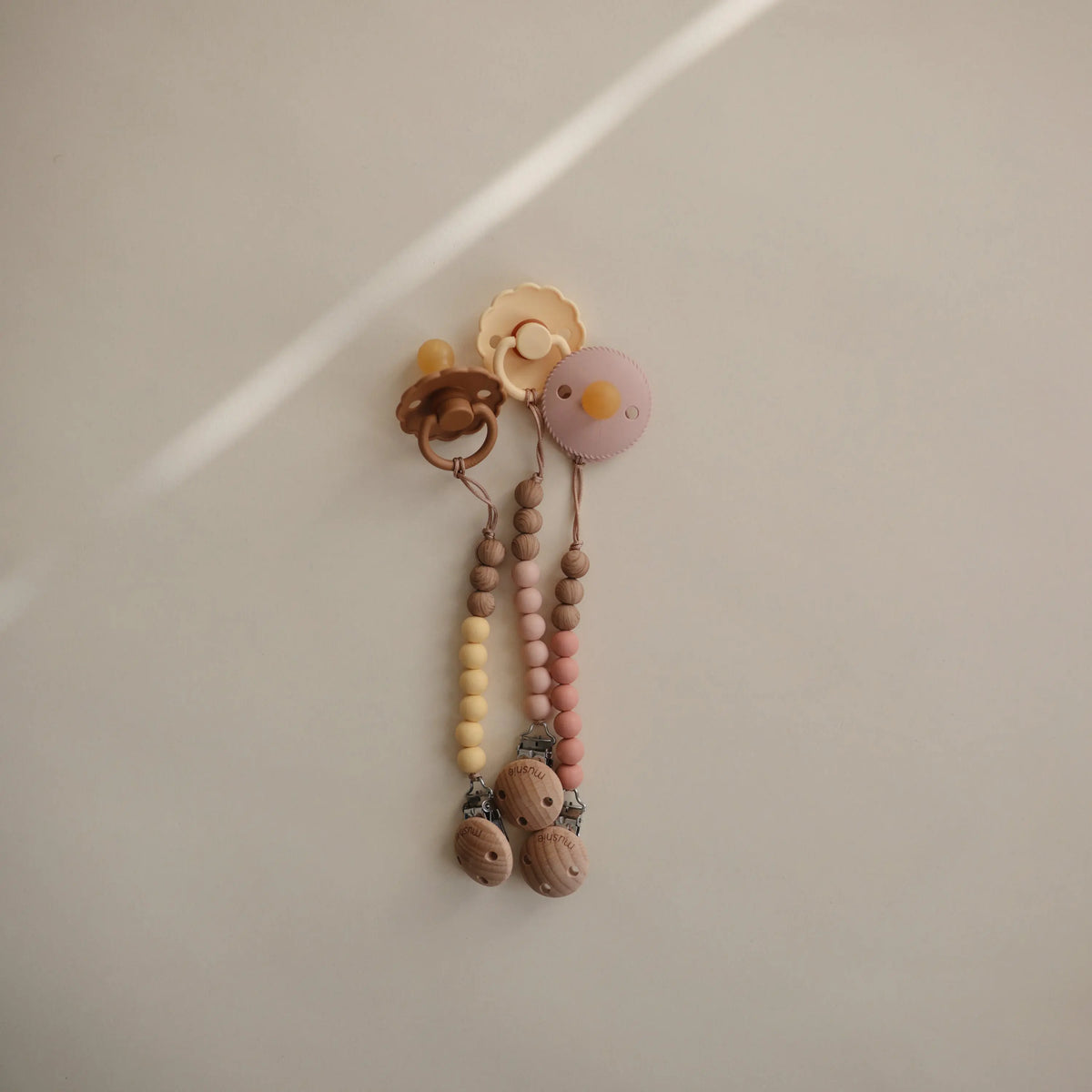 Silicone Pacifier Clip | Eva | Pacifier Clip | The Baby Penguin