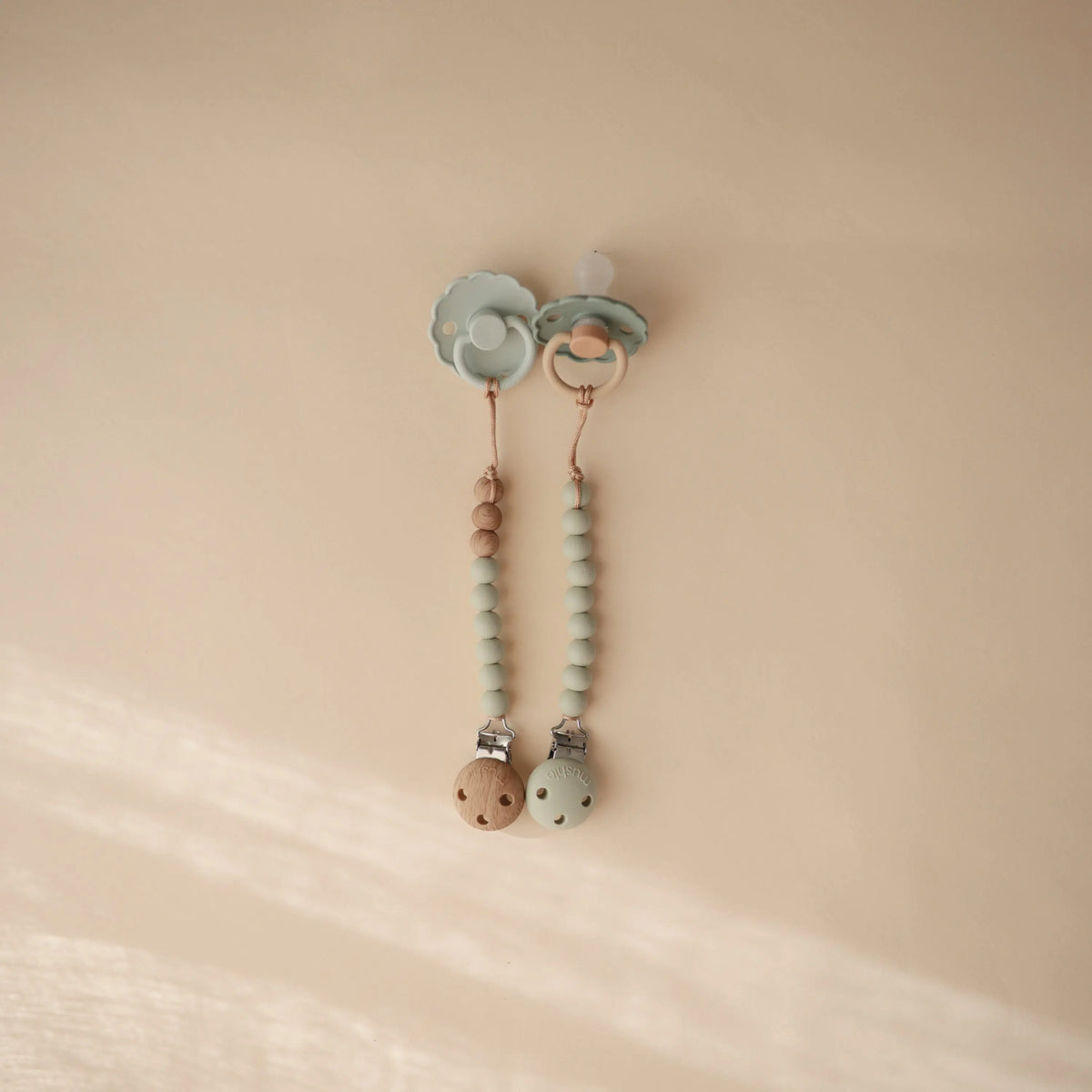 Silicone Pacifier Clip | Eva | Pacifier Clip | The Baby Penguin